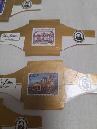 Lote vitolas colección Europa