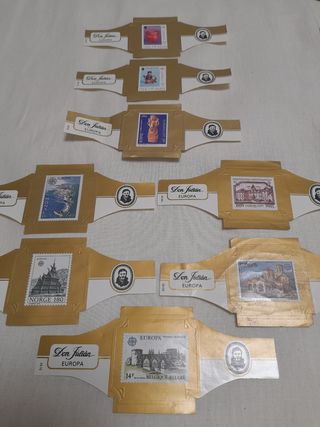 Lote vitolas colección Europa
