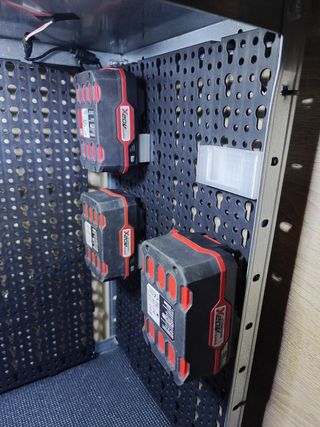 Soporte batería Parkside 12v/20v
