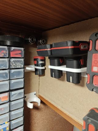 Soporte batería Parkside 12v/20v