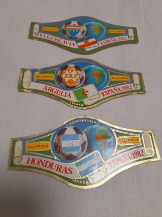 Lote vitolas Campeonato fútbol 1982