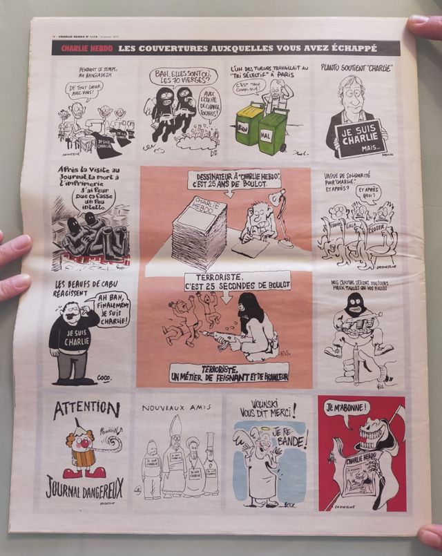 Periódico satírico Charlie Hebdo