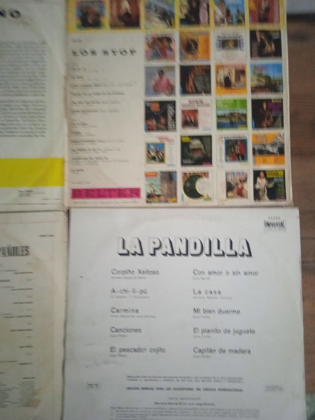 Lote discos de vinilo lps
