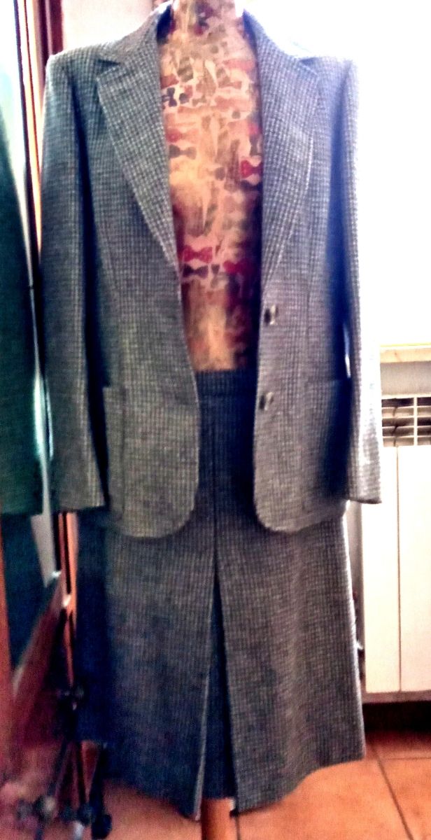 Tailleur lana pied du poule