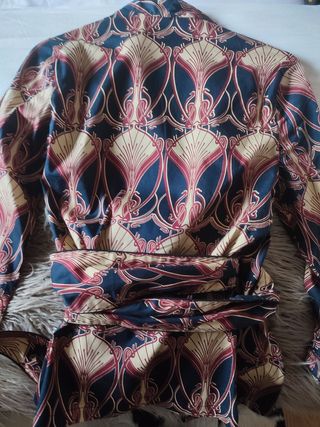 Camisa Retro mujer manga francesa 