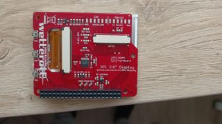 Raspberry pi 3, pantalla, caja y tarjeta
