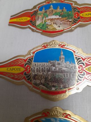 Lote vitolas maravillas de España  