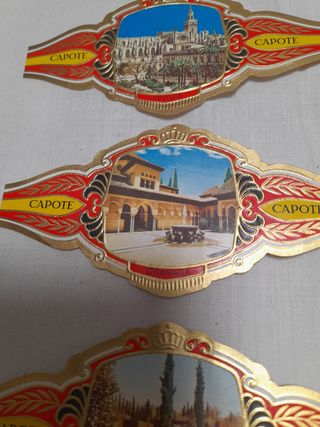 Lote vitolas maravillas de España  