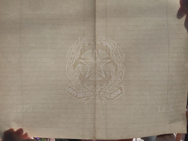 Fogli Carta bollata Lire non utilizzati