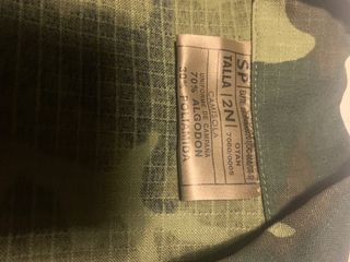 Chaqueta militar autentica 