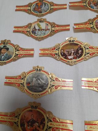 Lote de vitolas guerra civil EEUU