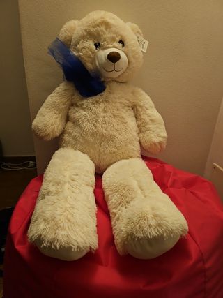 Orsacchiotto di peluche bianco