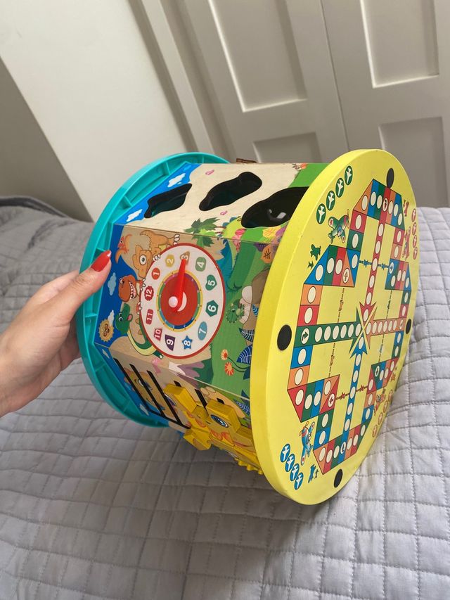 Juguete niños montessiori avtividades dinosaurio