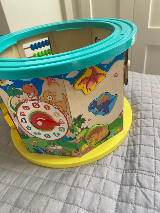 Juguete niños montessiori avtividades dinosaurio