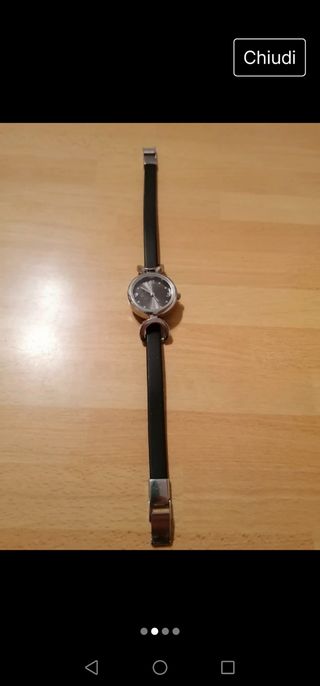 Orologio con Cinturino in Caucciù 