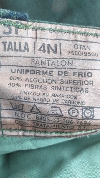 LOTE MATERIAL ORIGINAL DEL EJERCITO