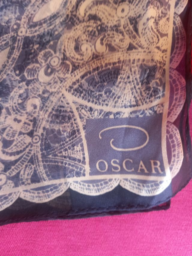 Fular de seda de Oscar de la Renta