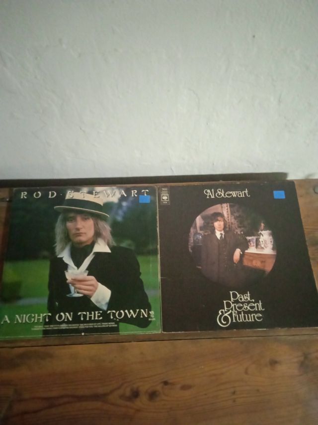 Lote 2 vinilos al Stewart y rod Stewart