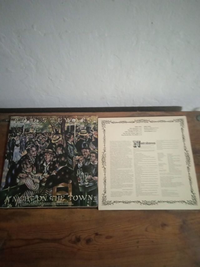 Lote 2 vinilos al Stewart y rod Stewart