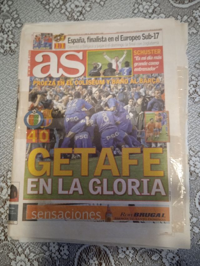 Periódico Getafe CF.