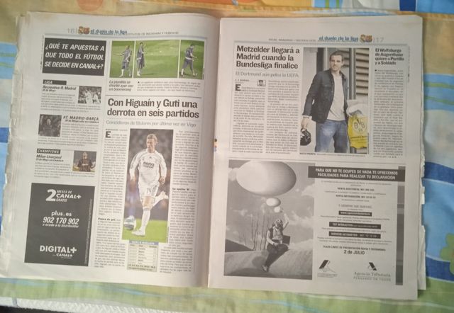 Periódico Getafe CF.