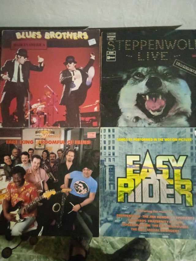 Lote de discos de vinilo lp,rock blues