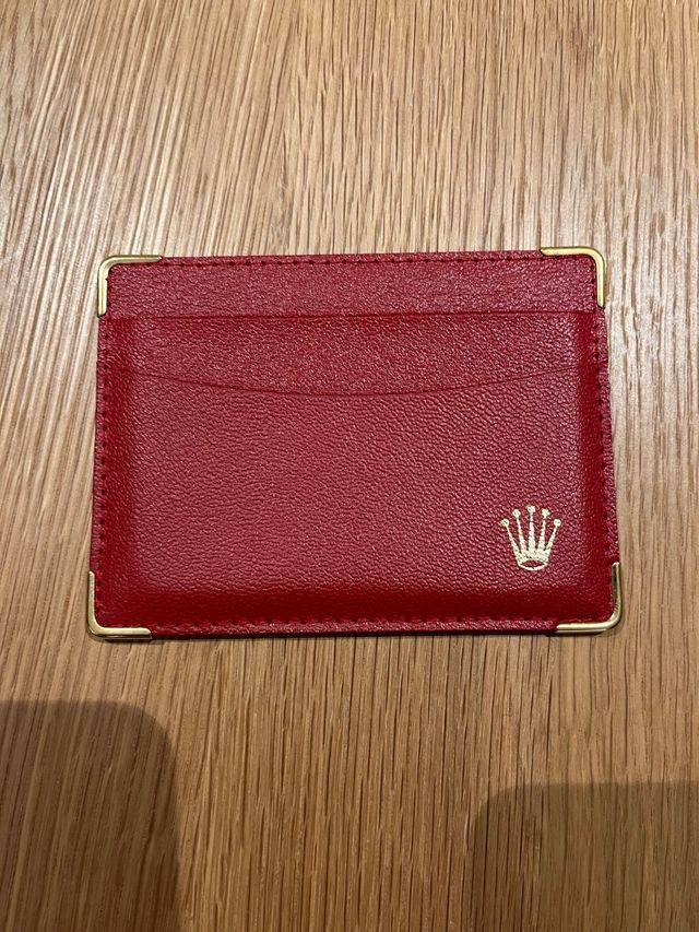 Tarjetero Original Rolex