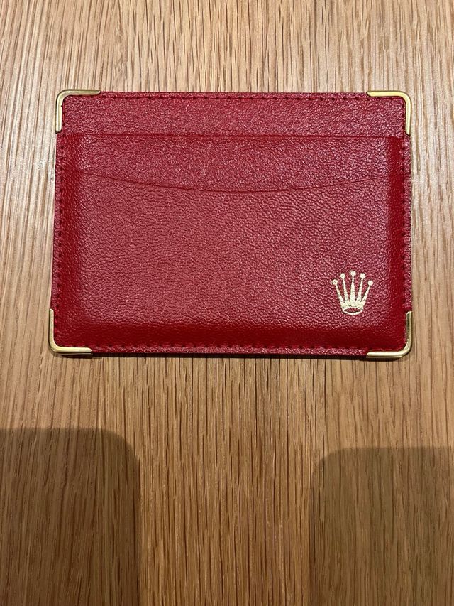Tarjetero Original Rolex