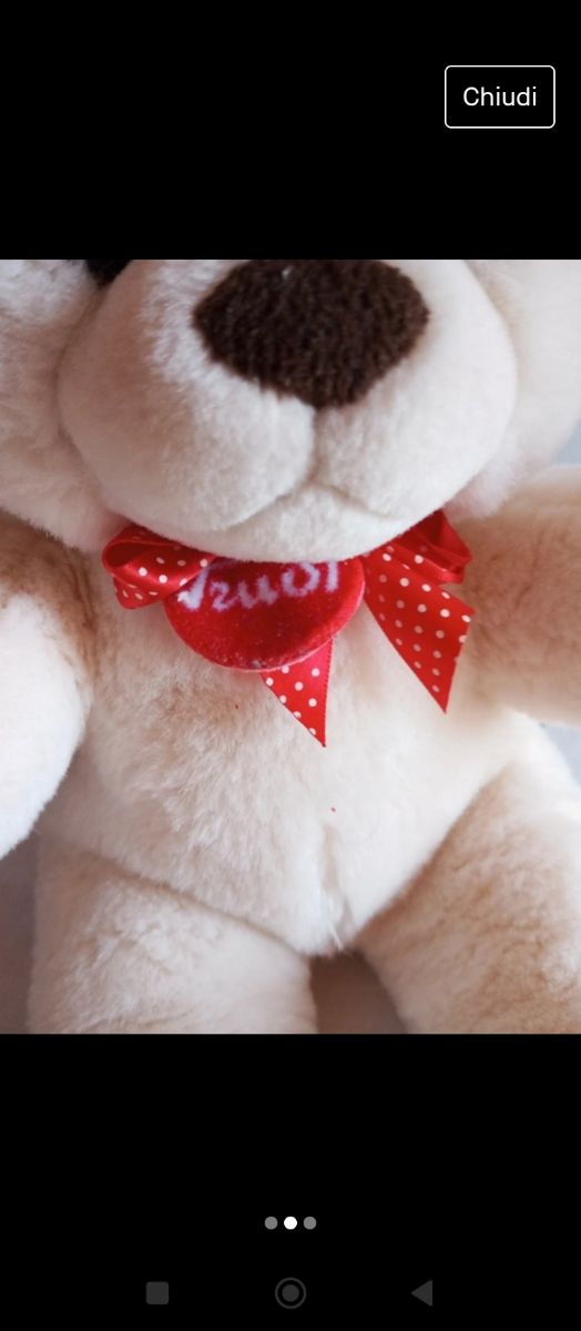 Peluche orsetto Trudi