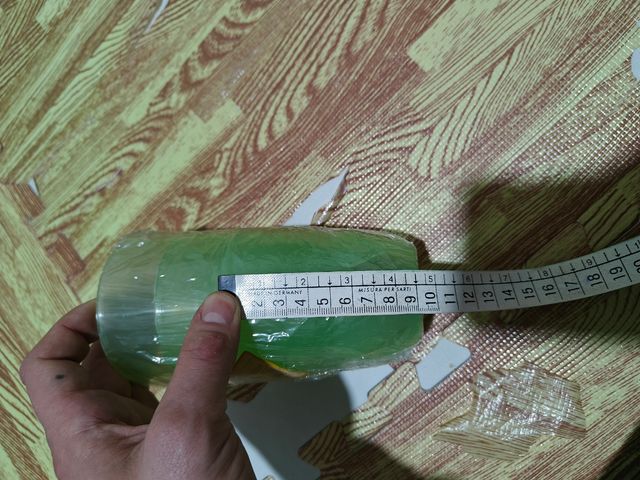 Set di 3 bicchieri di plastica