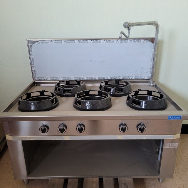 Cocina industrial wok