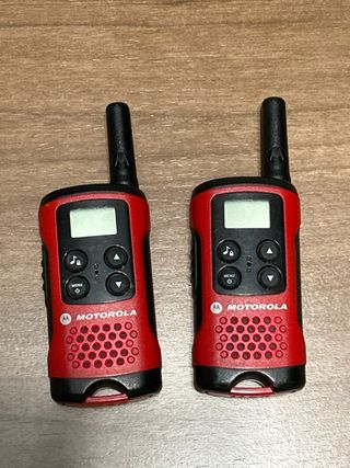 WalkieTalkies rojos motorola