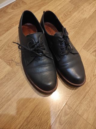 Zapatos 38 piel Oxford mocasines