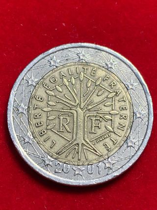 Monedas arbol de la vida francesa