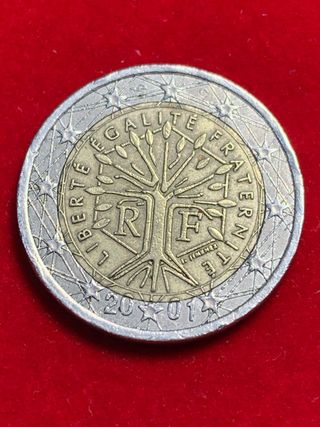 Monedas arbol de la vida francesa