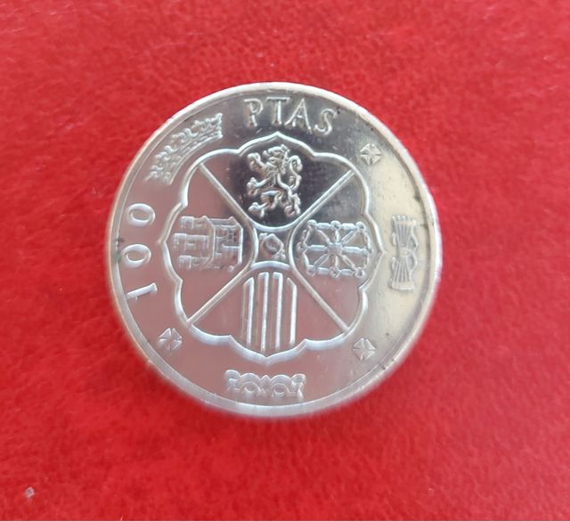 Moneda de 100 pesetas 1966