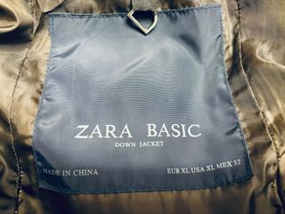 abrigo de plumas 3/4 ZARA