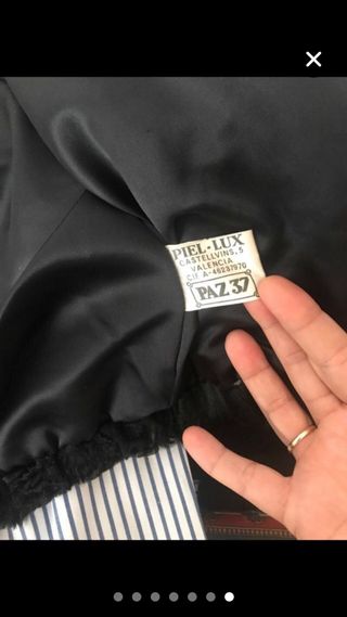 Chaqueta garras de astracán