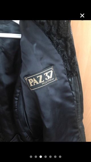 Chaqueta garras de astracán