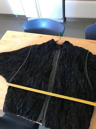 Chaqueta garras de astracán
