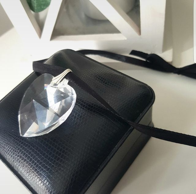 Colgante Corazón Cristal