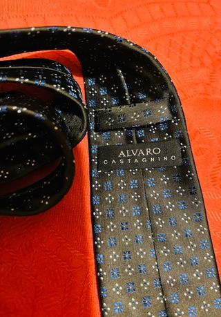 corbata italiana seda ALVARO CASTAGNINO