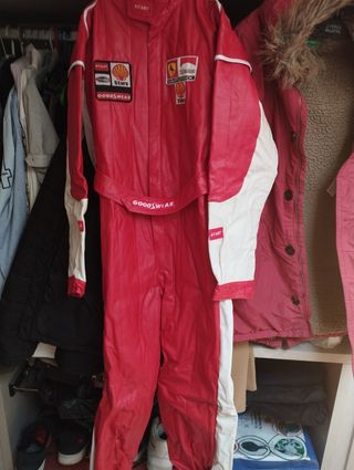 Disfraz chico 2 XL Formula 1 piel