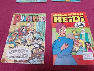 comic tebeo libro antiguo pulgarcito heidi