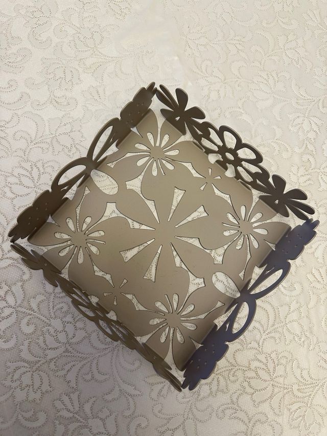 Porta tovaglioli in ferro battuto