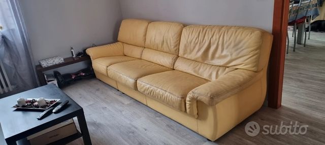 Divano in pelle