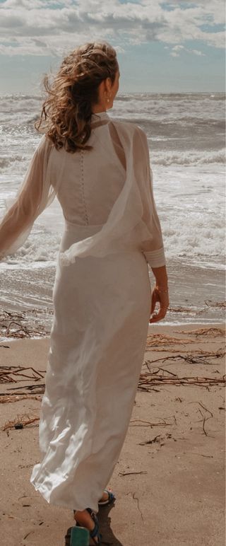 Vestido bimani novia