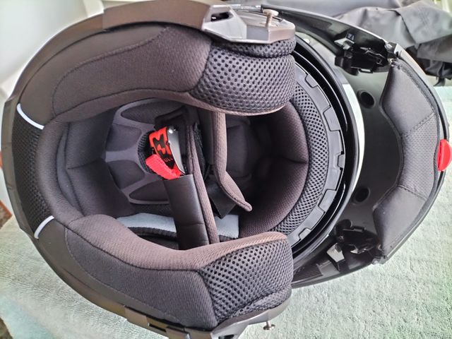 LS2 FF325 Strobe Casco modular Negro mate Ece 2205