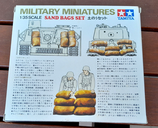 Soldatini Tamiya Military Miniatures Sand Bags Set
