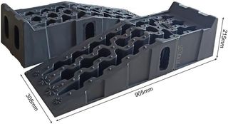 Rampas resistentes para coche, plataformas antides